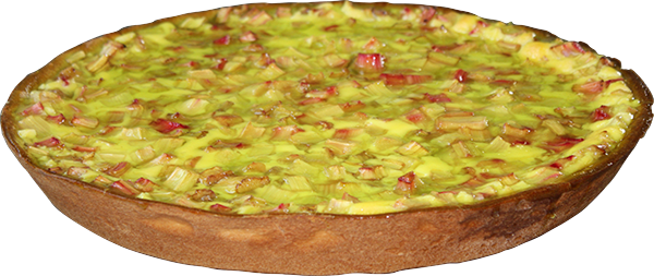 Rhabarber-Rahmkuchen - Otto Schall